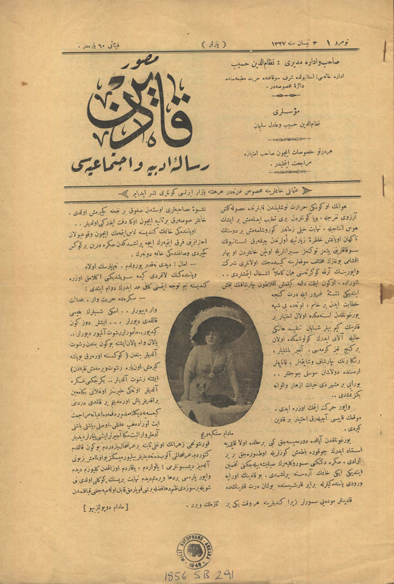 Osmanlı Dönemi Kadın Dergileri